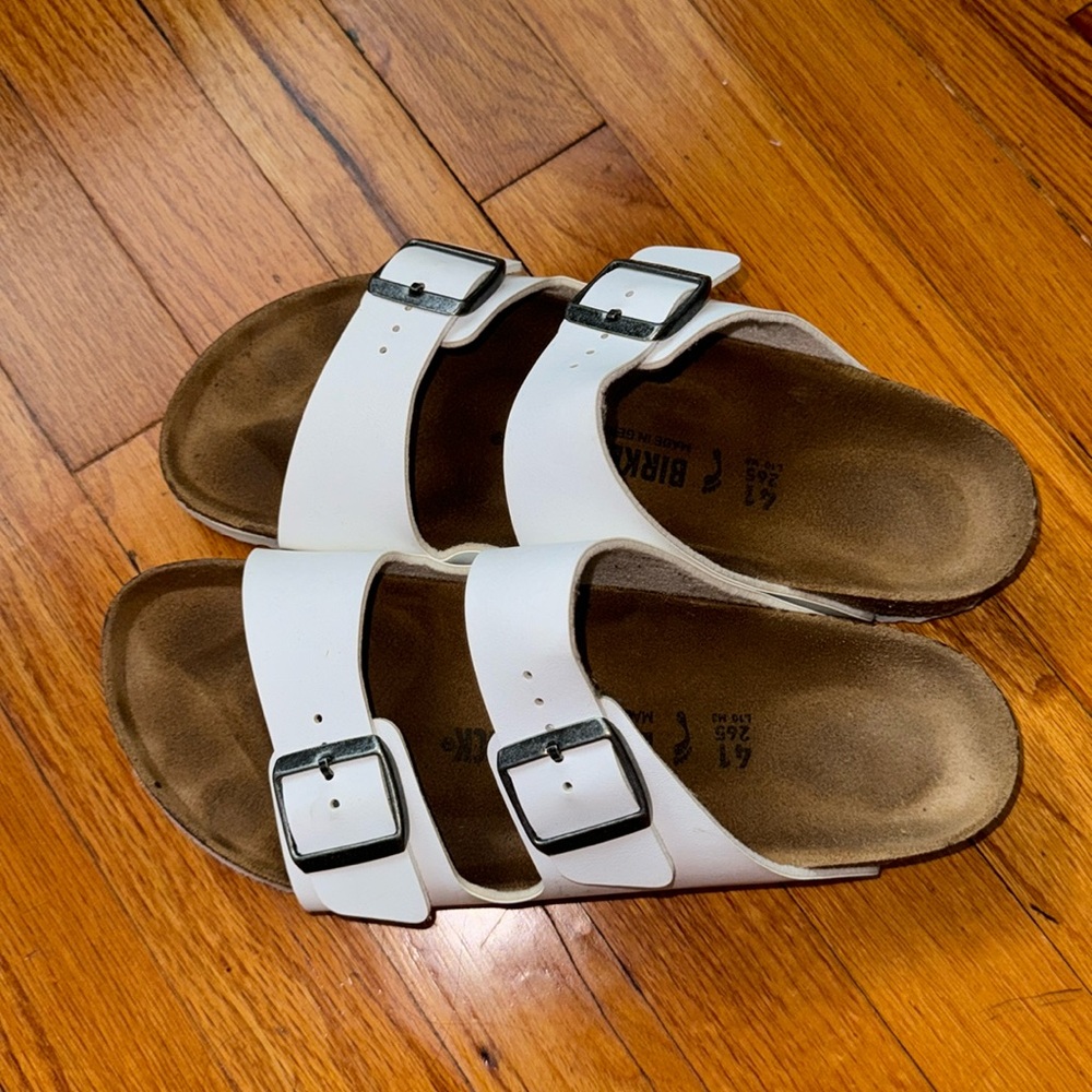 White Birkenstock